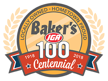 Bakers 100th Anniversary Logo