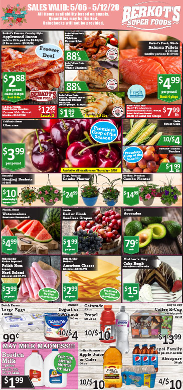Berkot S Super Foods For Store 8730