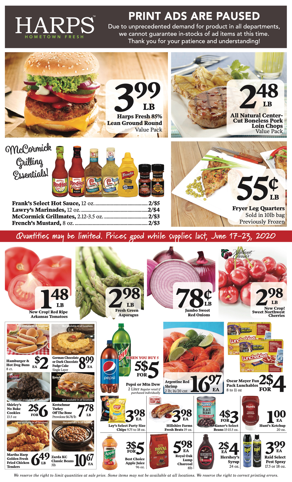 Harps Foods Happy Thanksgiving From Harps Page 4 11 16 2016