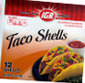 Picture of IGA Taco Shells, Tortillas or Salsa