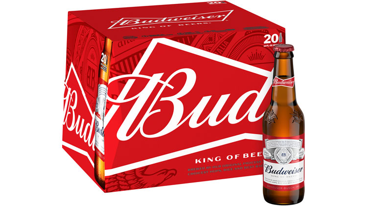 Picture of Budweiser or Bud Light Beer