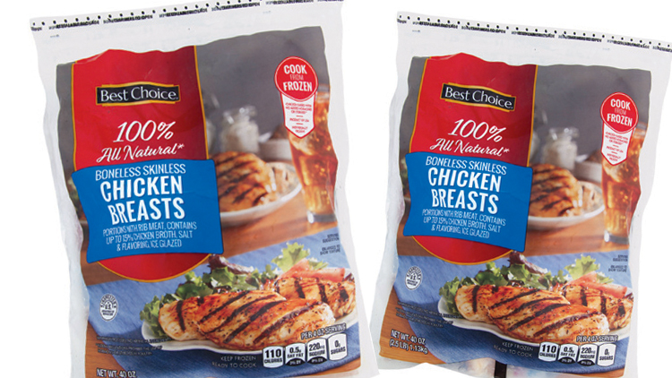 Picture of Best Choice Boneless Skinless Chicken Breasts