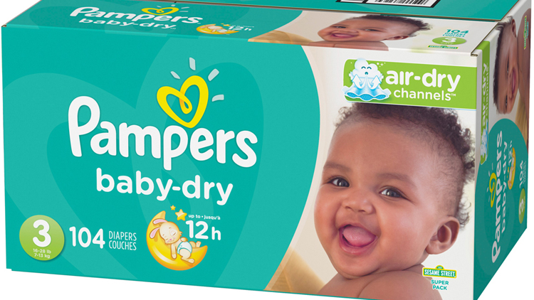 Picture of Pampers Baby-Dry Diapers