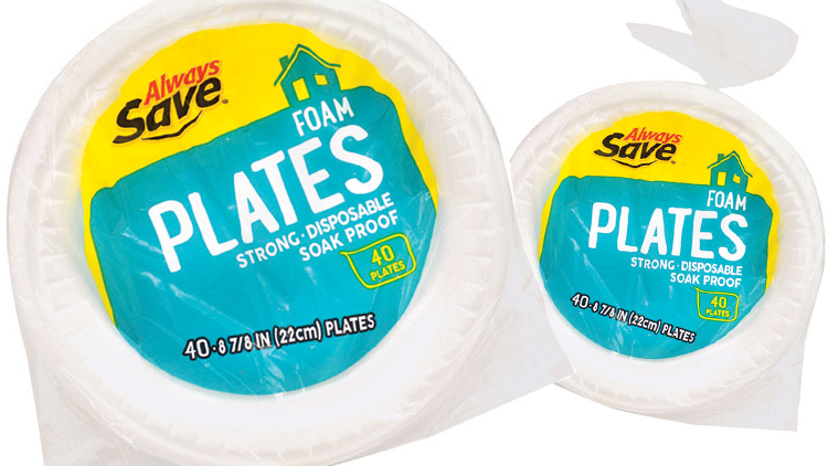 Picture of Always Save Foam Plates