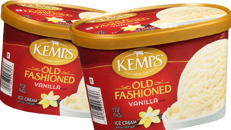 Picture of Kemps Old Fashioned Ice Cream, Frozen Yogurt or Sherbet