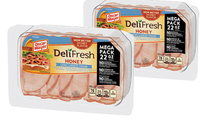 Picture of Oscar Mayer Deli Fresh Honey Ham or Oven Roasted Turkey Breast