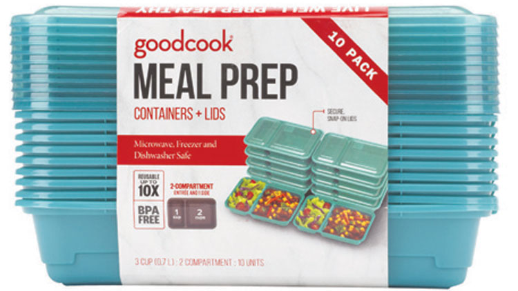 Picture of Good Cook Meal Prep Containers & Lids