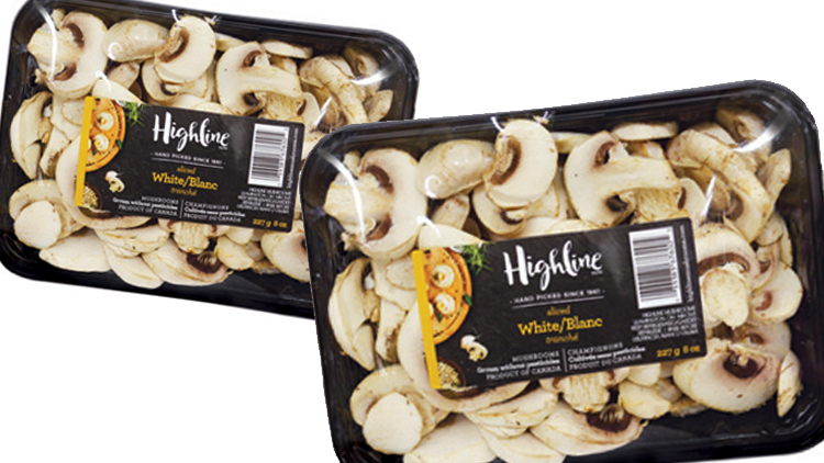 Picture of Highline Sliced White Mushrooms