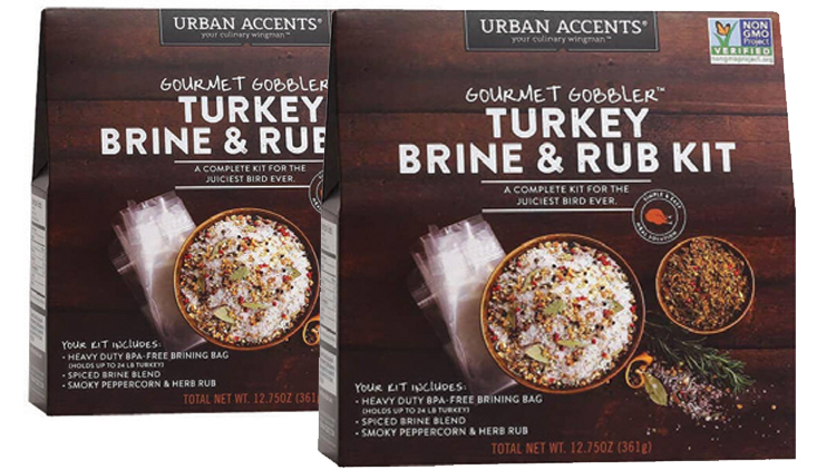 Picture of Urban Accents Gourmet Gobbler Turkey Brine & Rub Kit