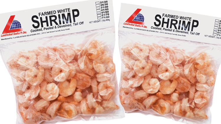 Picture of Landlocked Seafoods Tail-Off Cooked Shrimp