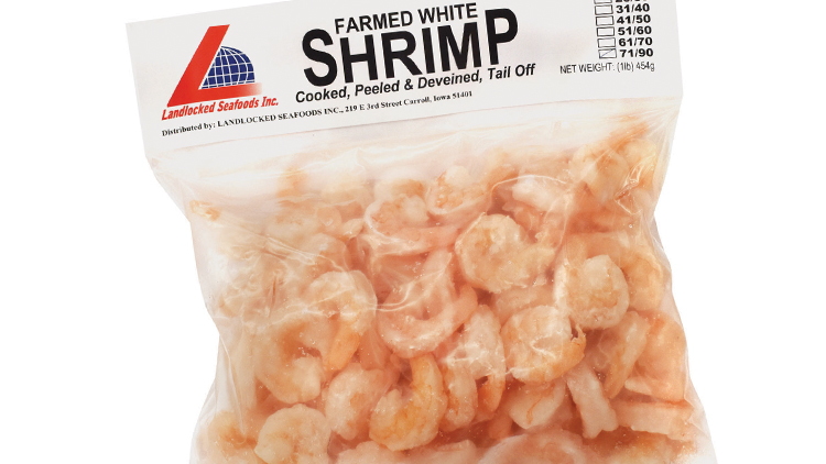 Picture of Landlocked Seafoods Tail-Off Cooked Shrimp