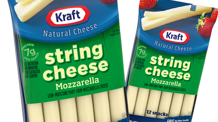 Picture of Kraft Natural String, Twists or Expertly Paired Sticks Cheese
